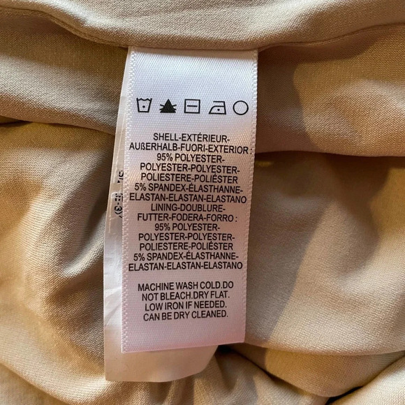 Dress the Population Emery Dress Python Gold Sequin Sheath Long Sleeve Size 3X - Picture 9 of 10